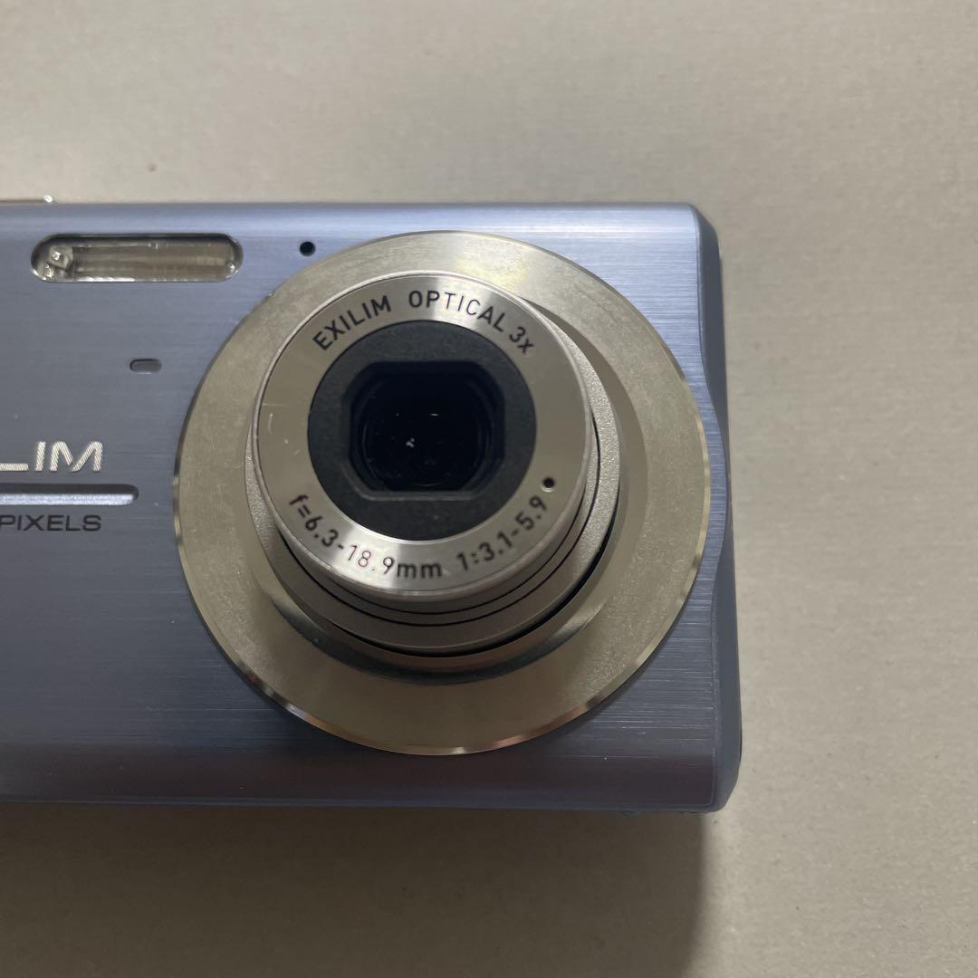 CASIO EXILIM EX-Z75 ブルー コンパクトデジタルカメラ - メルカリ