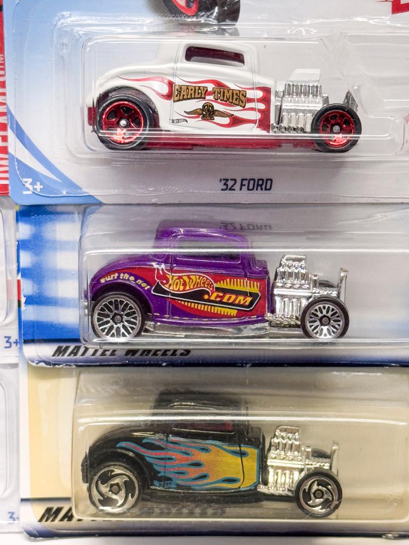ホットウィール ★ 32 FORD ★ ZAMAC★RED ed ★ 6台セット