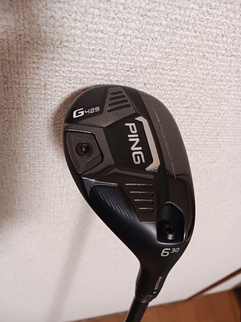 PING G425 ハイブリッド 6U 　純正Sシャフト