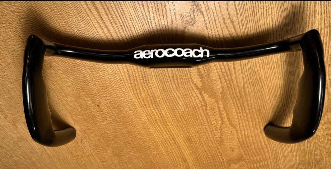 最新のデザイン エアロコーチAerocoachカーボンファイバー ハンドルバー - メルカリ パーツ