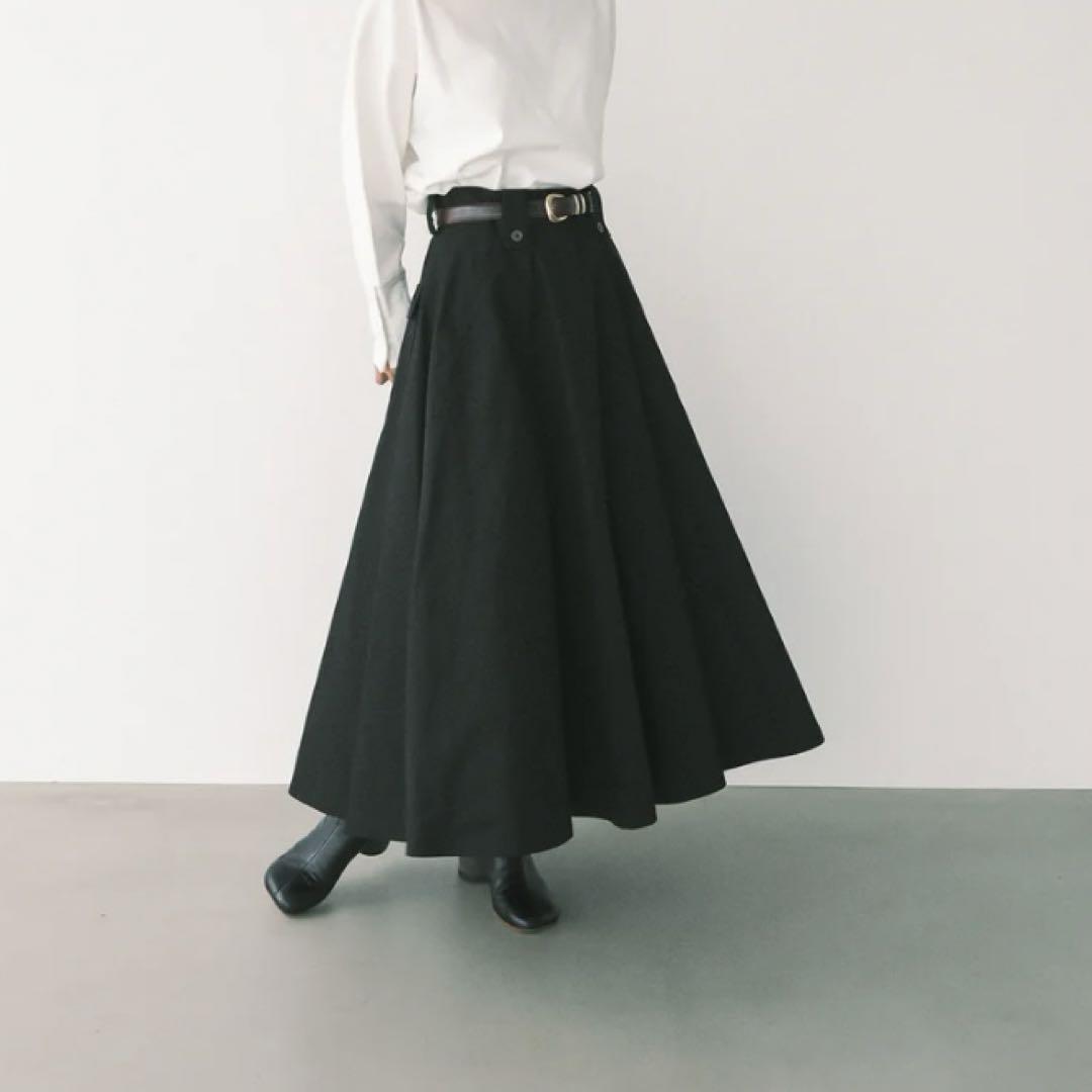 foufou cotton flare skirt サイズ1
