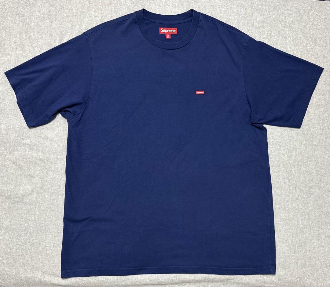 SUPREME Small Box Teeネイビー