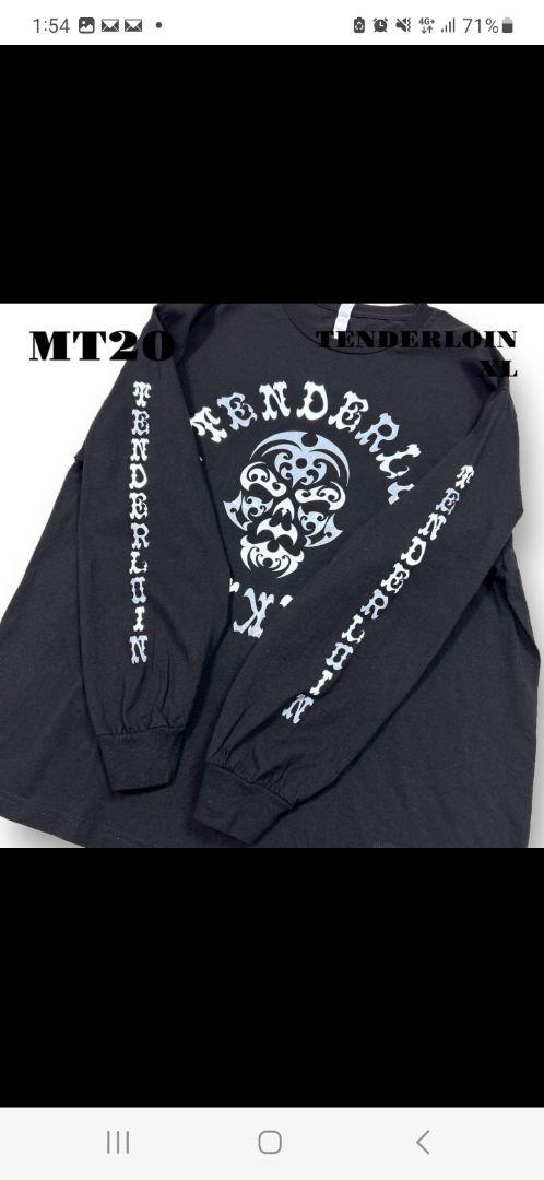 TENDERLOIN 長袖 Tシャツ ロンT ボルネオスカル XL キムタク