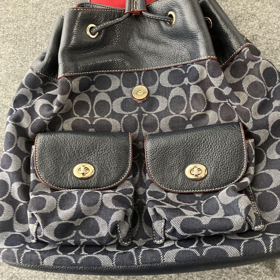 COACH ロゴパターン リュック