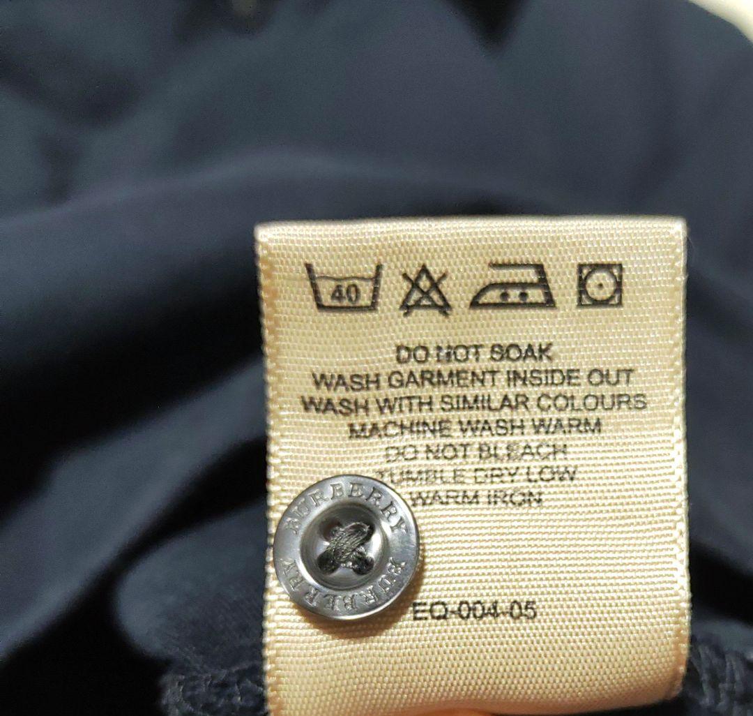 BURBERRY LONDON ノバチェック 長袖 ポロシャツ カットソー　ロゴ