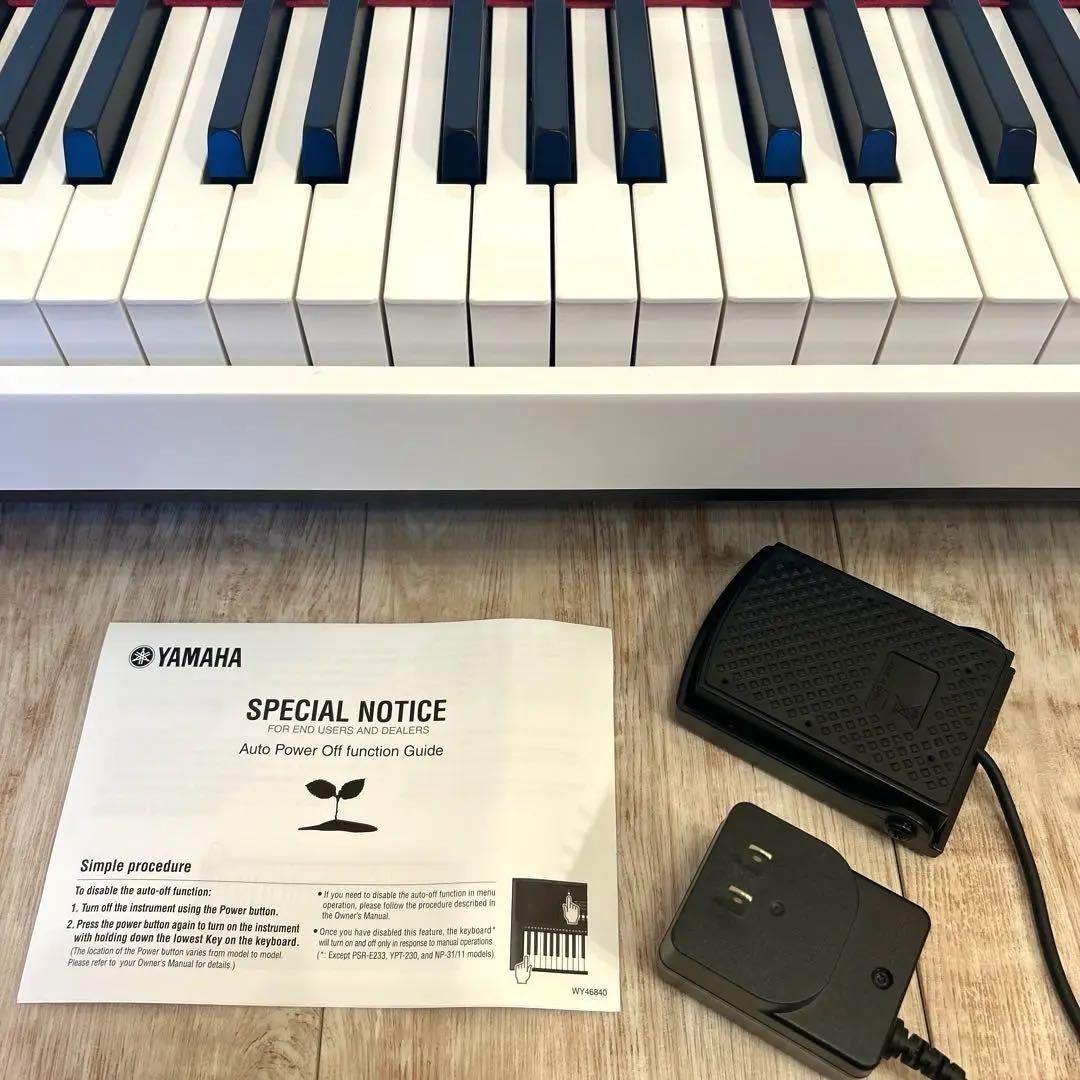◾️YAMAHAヤマハ P-105 電子ピアノ 88鍵盤 ホワイト - メルカリ