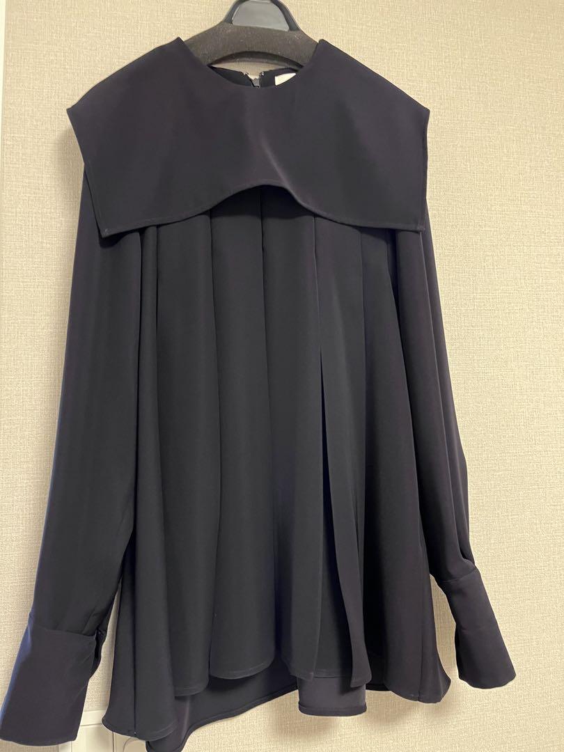 ENFOLD ボックスプリーツプルオーバー38