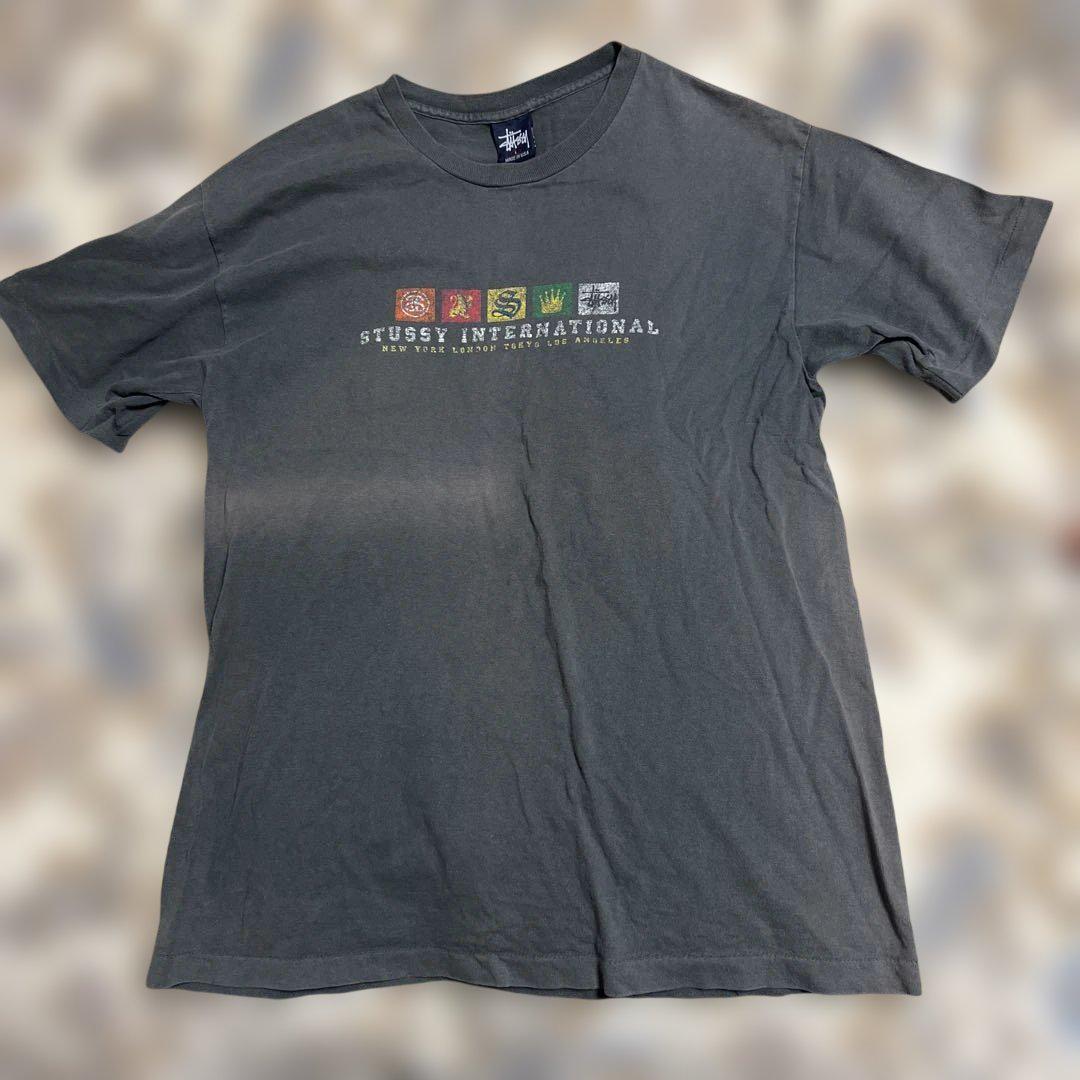 STUSSYヴィンテージ Tシャツ ステューシーインターナショナル 90年代中期