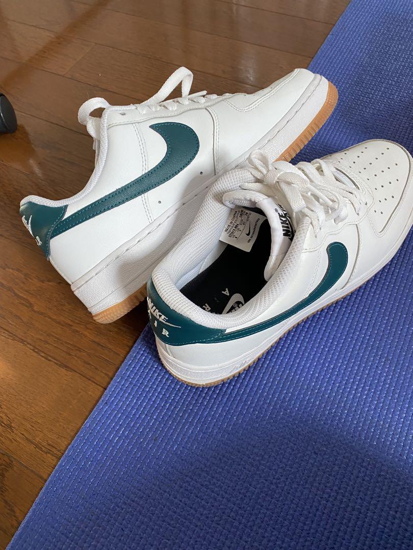 NIKE AIR FORCE 1 LOW BY YOU白 /緑 26.0 美品 NIKE AIR FORCE 1 LOW BY YOU白 /緑 26.0 美品 - メルカリ