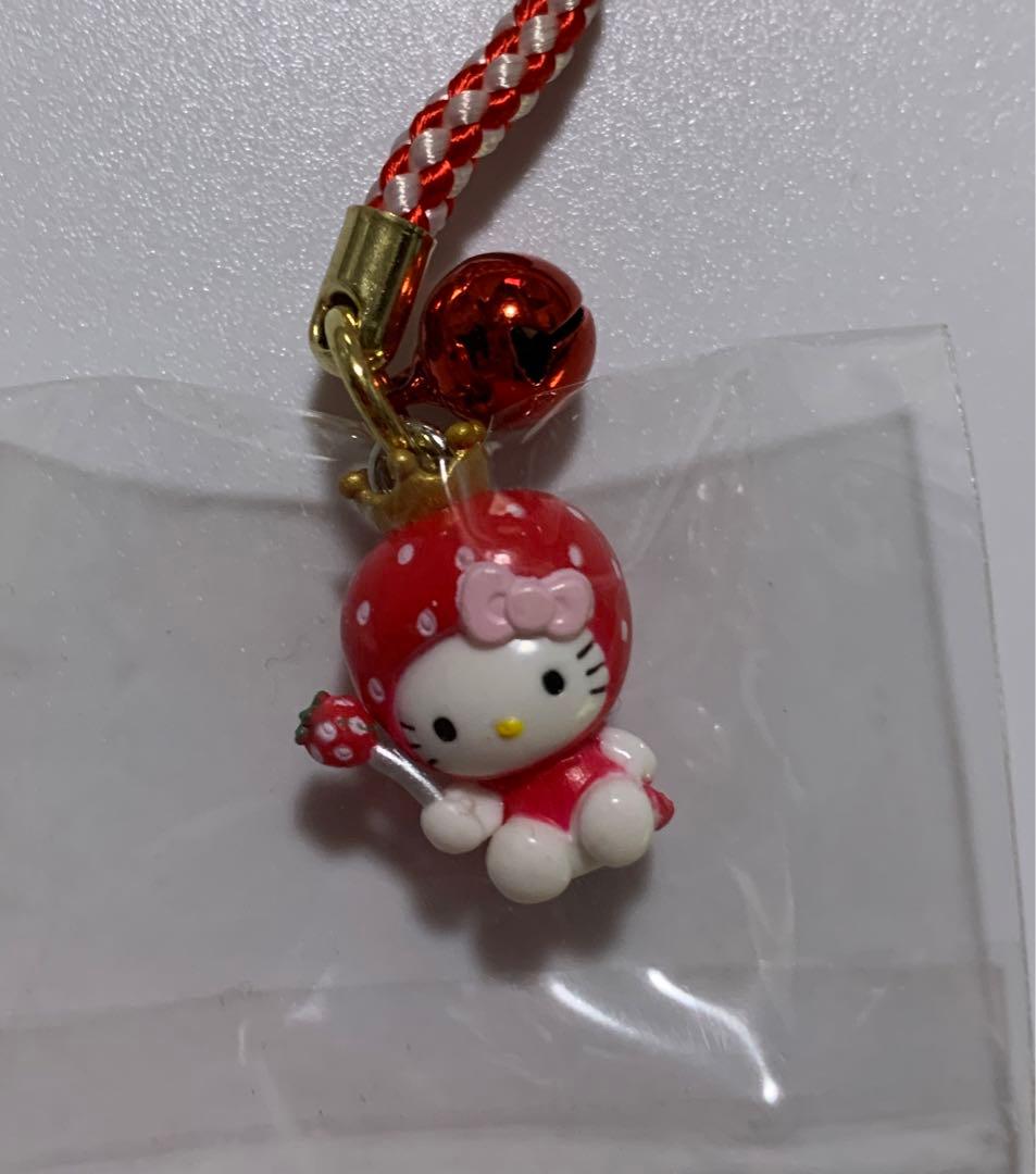 ハローキティ hello kitty ご当地 ストラップ 栃木限定 いちご - メルカリ