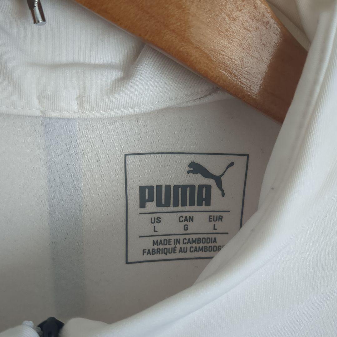 ACミラン Puma ホワイト ジップアップ