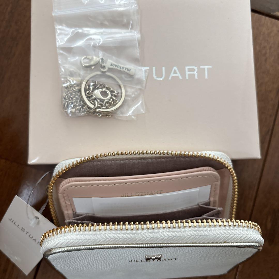 JILL STUART 二つ折り財布 JSLW7DE1-00 ホワイト JILL STUART 二つ折り財布 JSLW7DE1-00 ホワイト - メルカリ