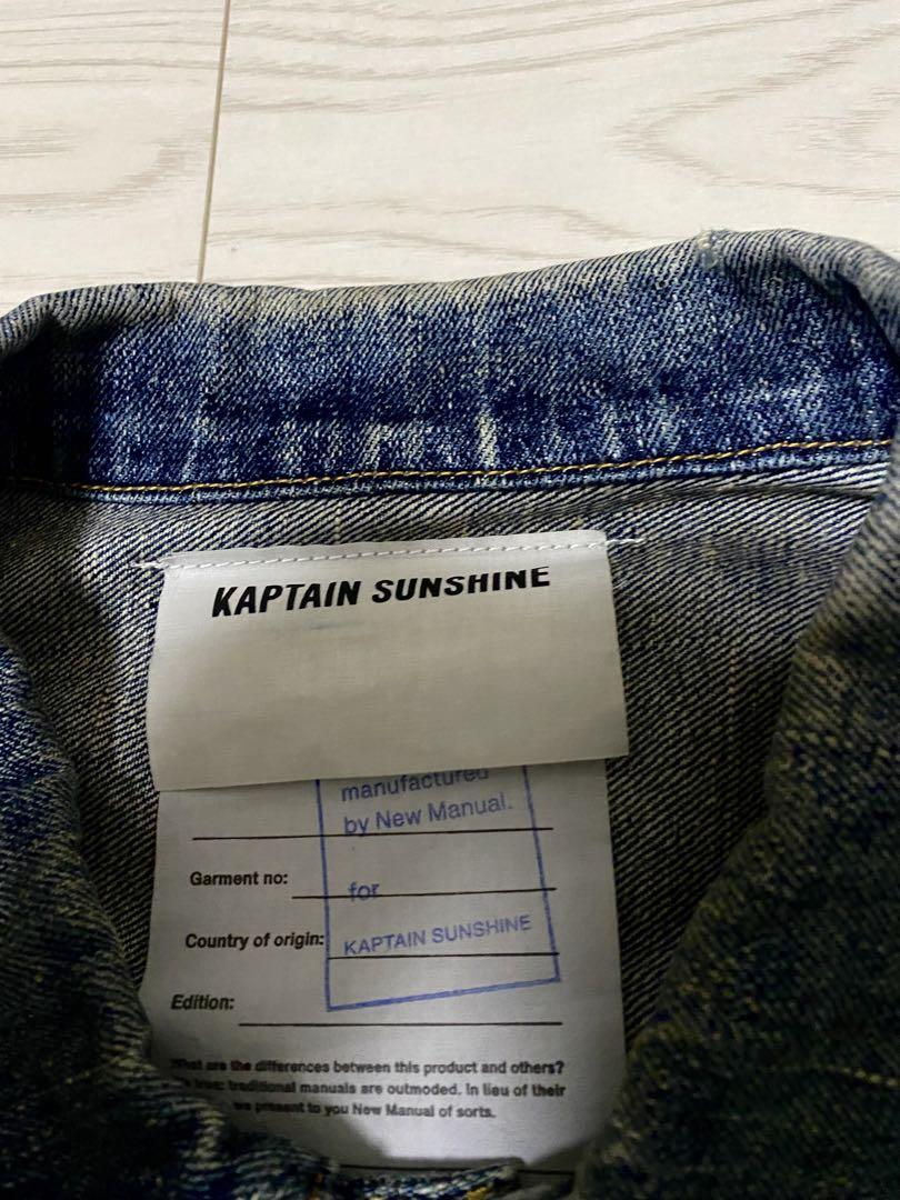 ジャケット・アウター KAPTAIN SUNSHINE New Manual Denim Jacket