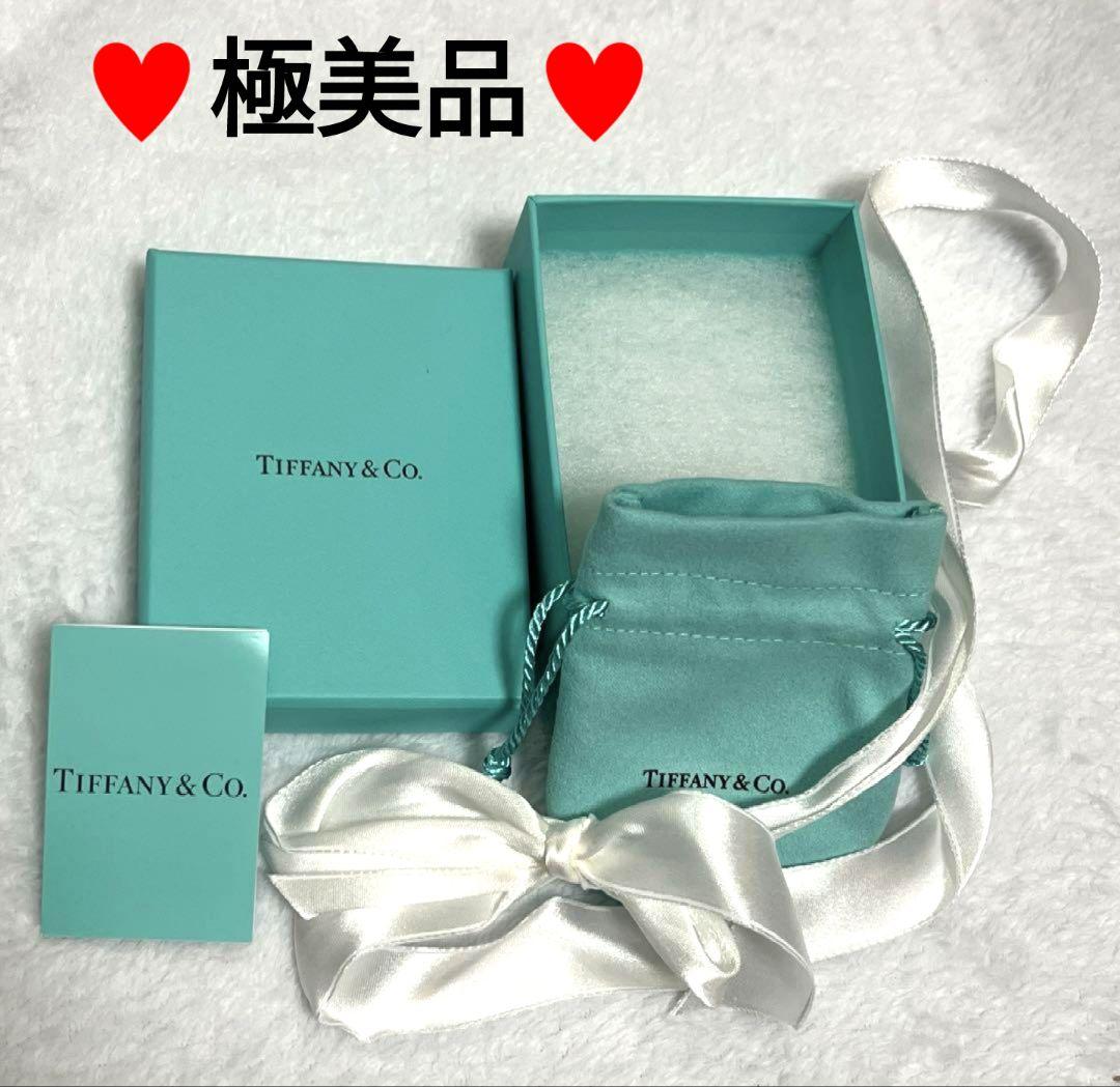 ♥極美品♥Tiffany ティファニー 空箱 巾着袋 ケアカード リボン 