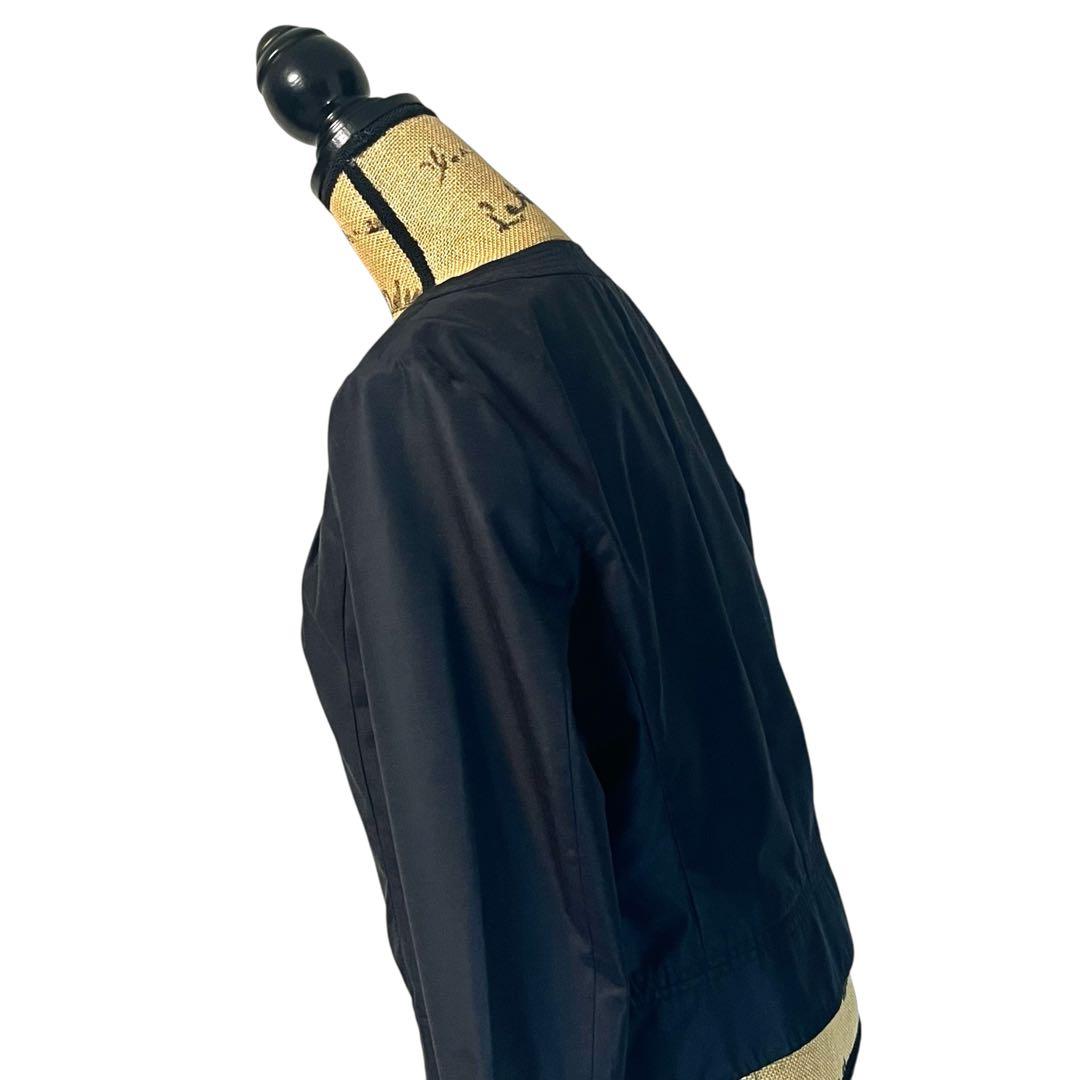 【大きいサイズ】【44】23区 ノーカラー ジャケット レディース