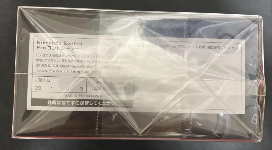 ニンテンドースイッチ 純正 PROコントローラー Switch 任天堂 新品