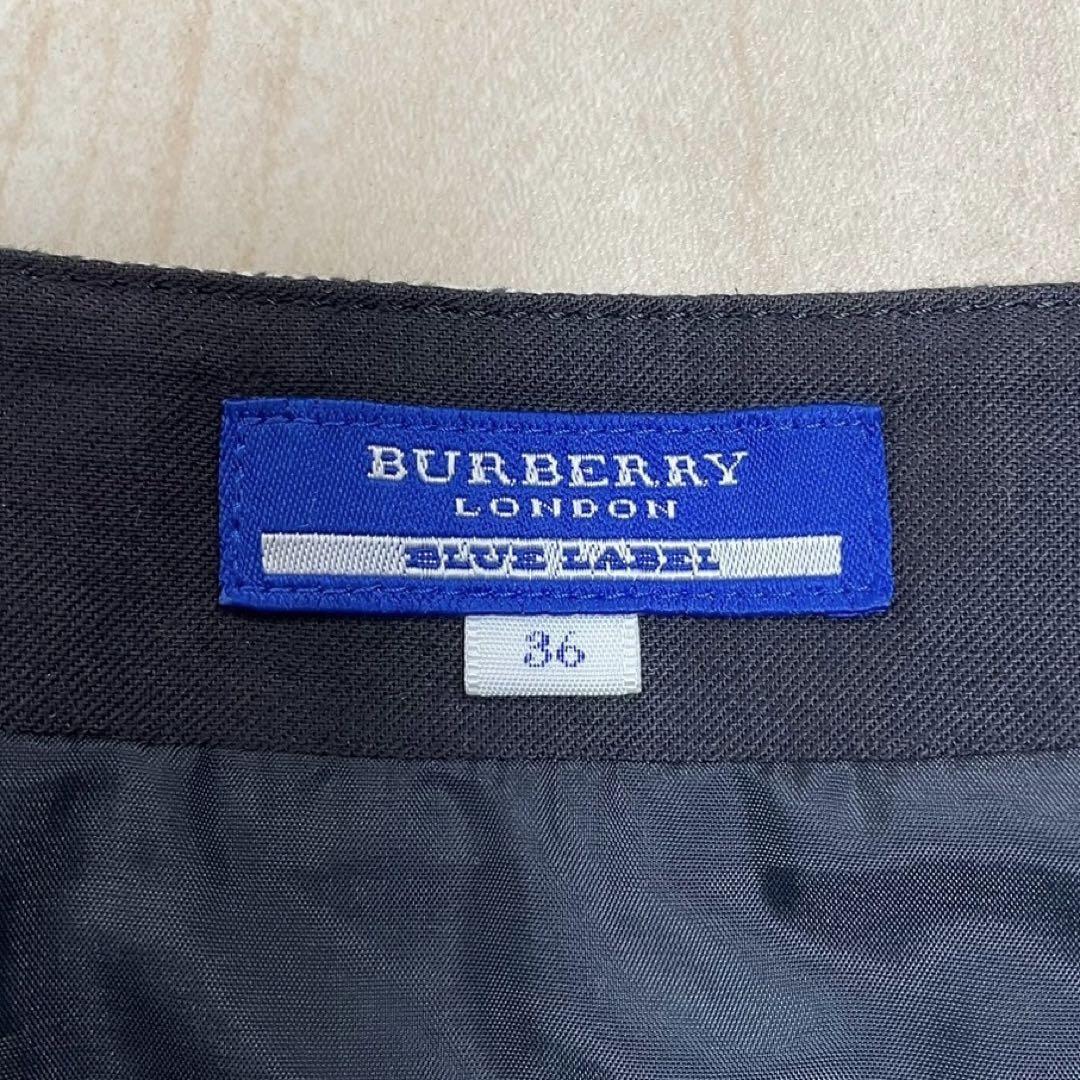 y2k✨️ BURBERRY BLUE LABEL 3連ベルト ミニ スカート