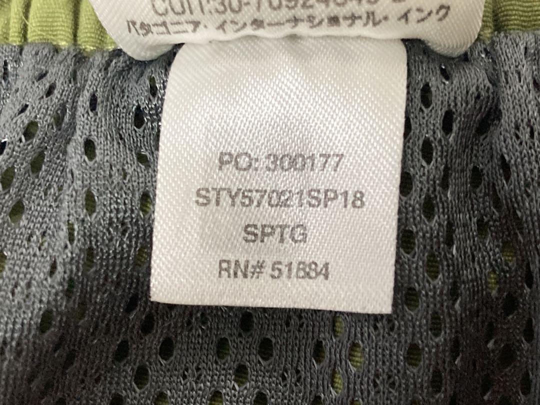 patagonia バギーズショーツ 5インチ 2018年 SPTG S