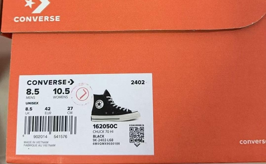 新品未使用 ct70 27cm ブラック ハイカット 新品未使用 ct70 27cm ブラック ハイカット