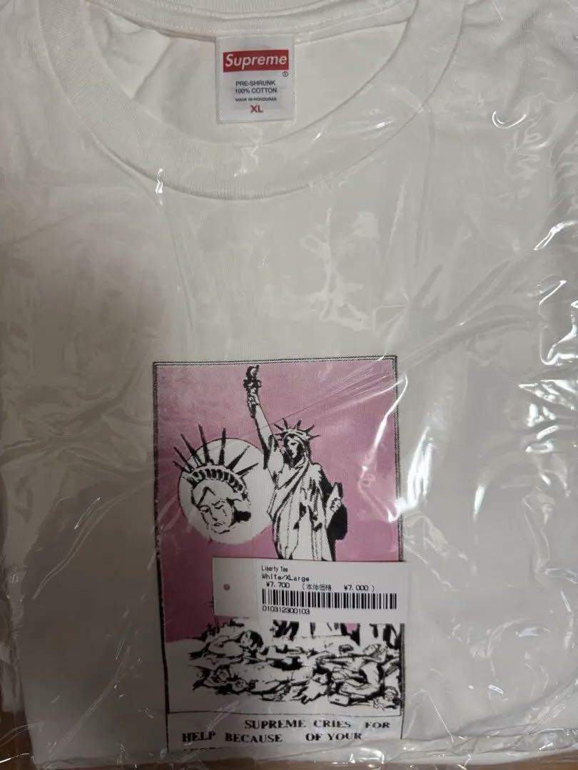 Supreme Liberty tee XL 新品未使用