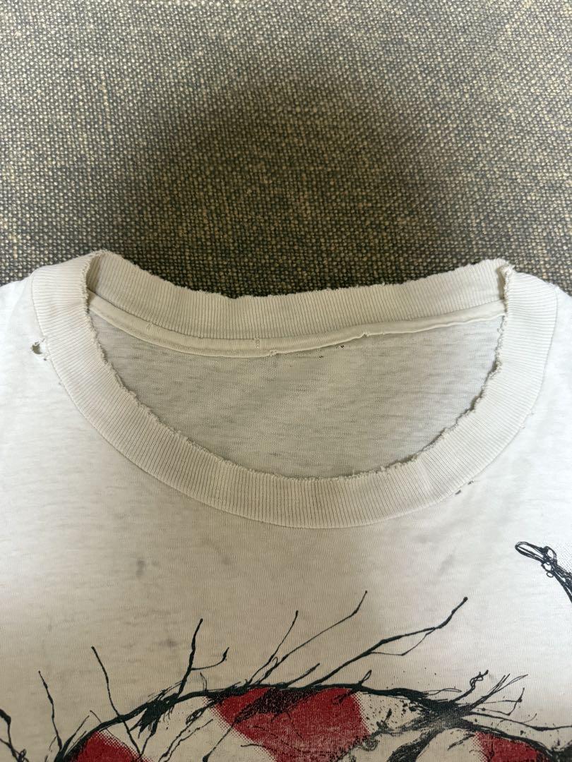 チェシャ猫　90s シングルステッチ tシャツ　ディズニー　ヴィンテージ