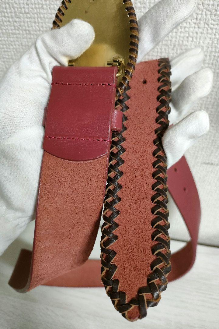 【希少】Vivienne Westwood オーブ レザー ベルト