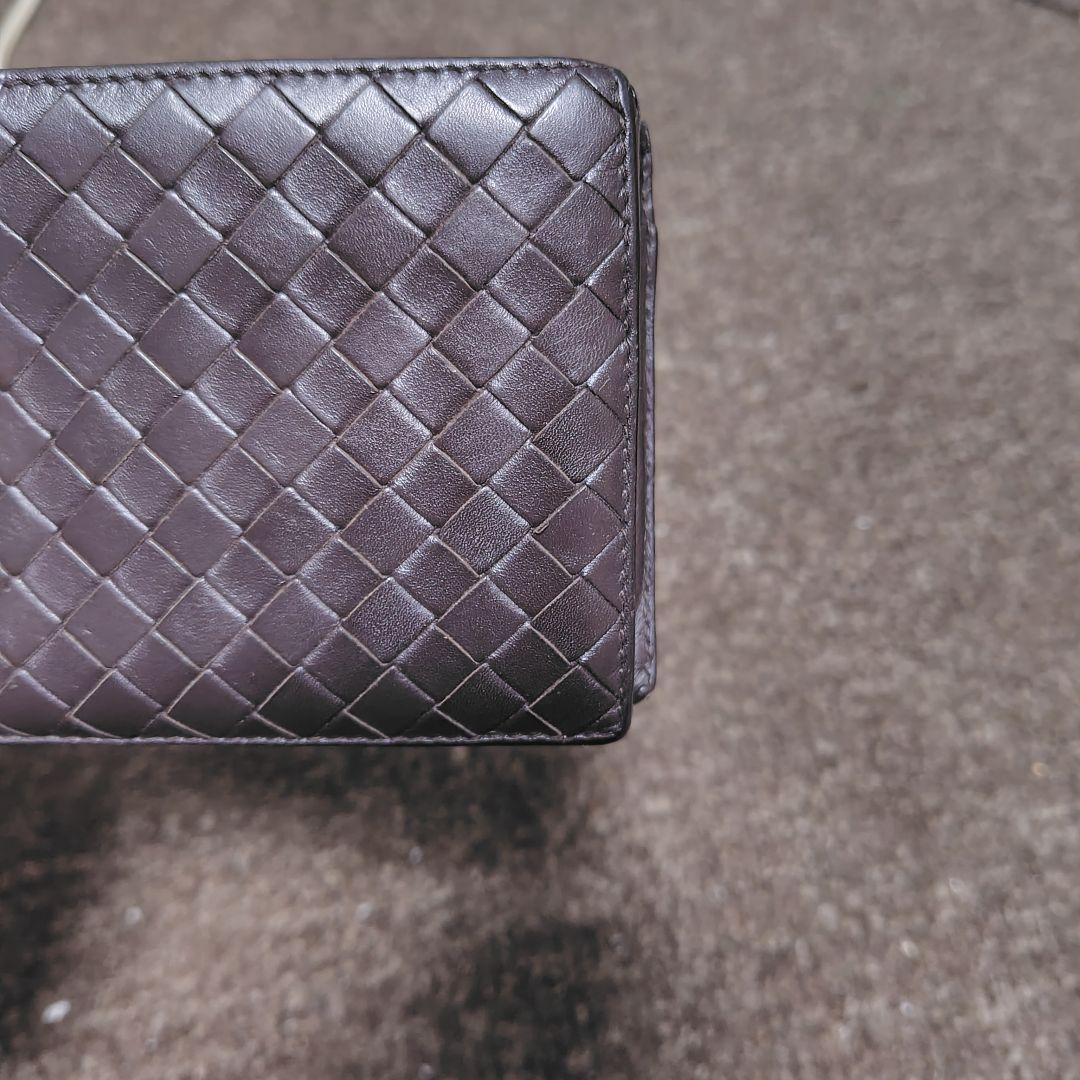 BOTTEGA VENETA ２つ折り財布　小銭入れ付き