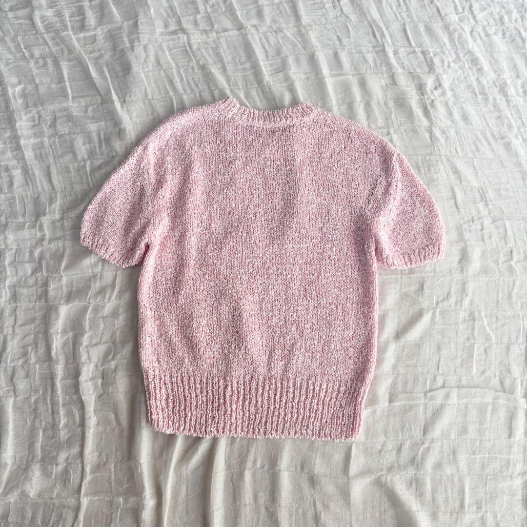 【美品】 BLAMINK(ブラミンク) ミックスニット プルオーバー セーター