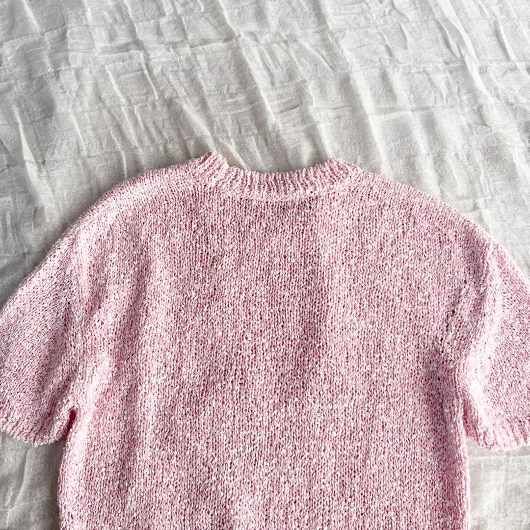 【美品】 BLAMINK(ブラミンク) ミックスニット プルオーバー セーター