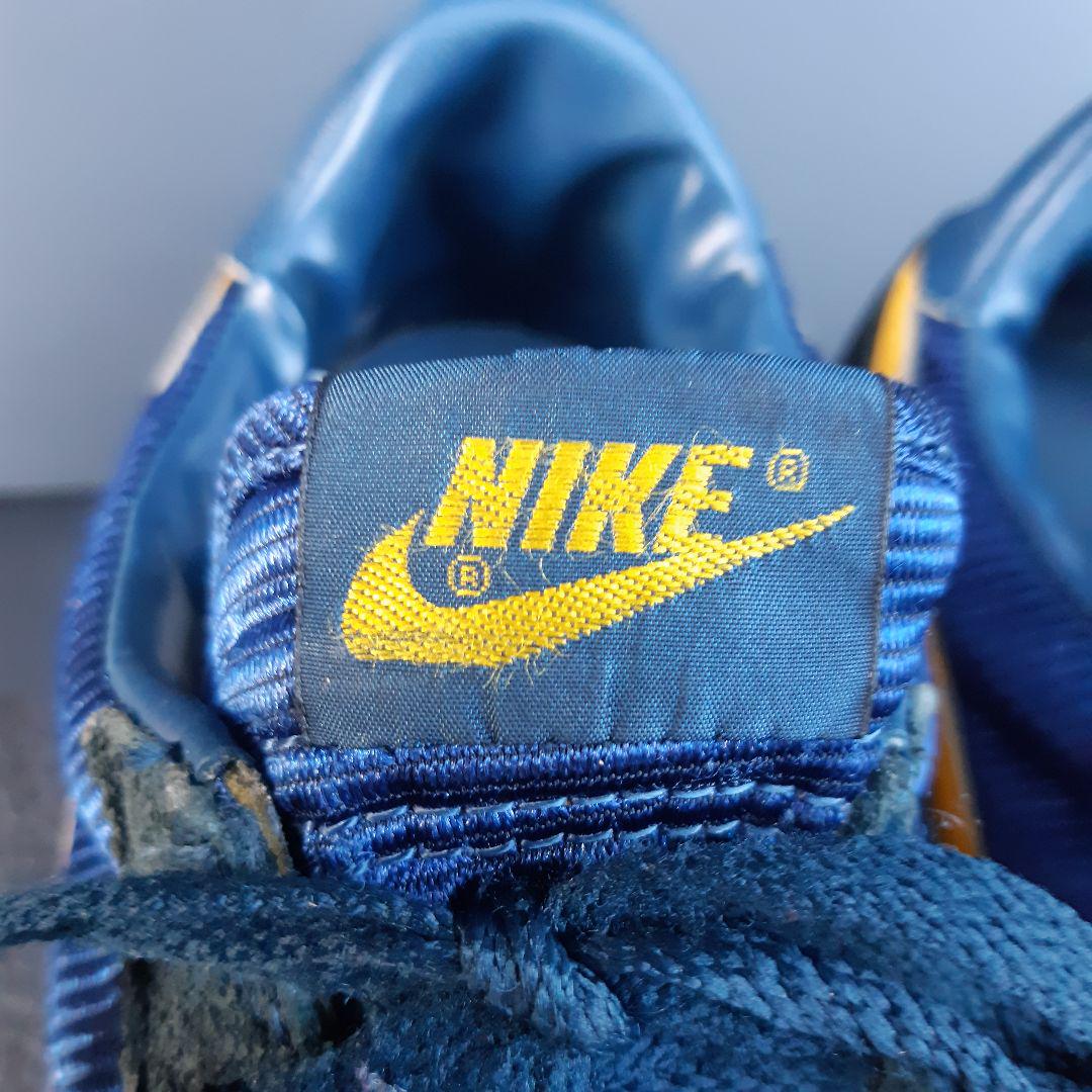 ナイキダン☁ 1993年製NIKEコルテッツ25.5cmイエロー×ネイビー 極美品 xNlwr-m73689445895 ソールもま
