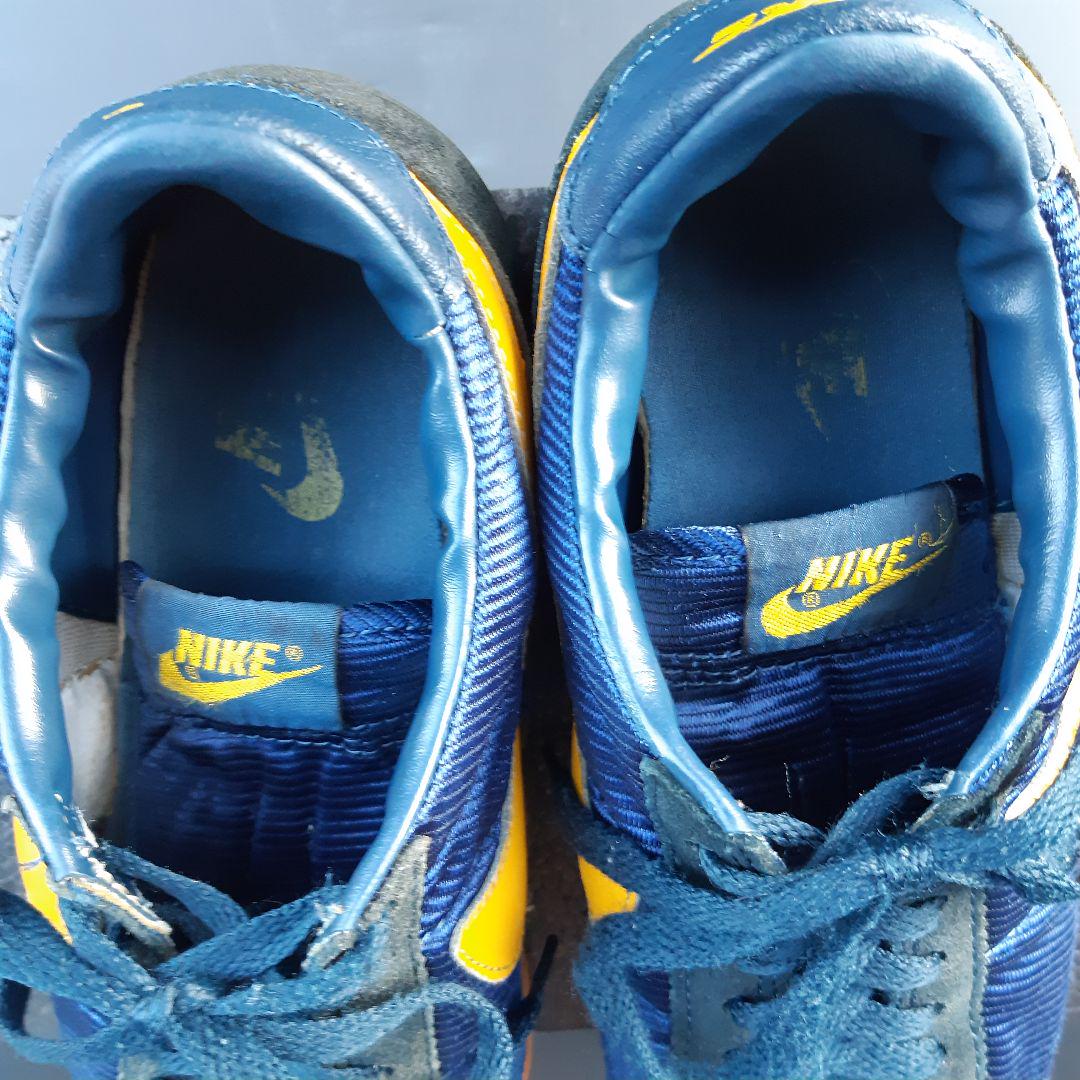 ナイキダン☁ 1993年製NIKEコルテッツ25.5cmイエロー×ネイビー 極美品 xNlwr-m73689445895 ソールもま