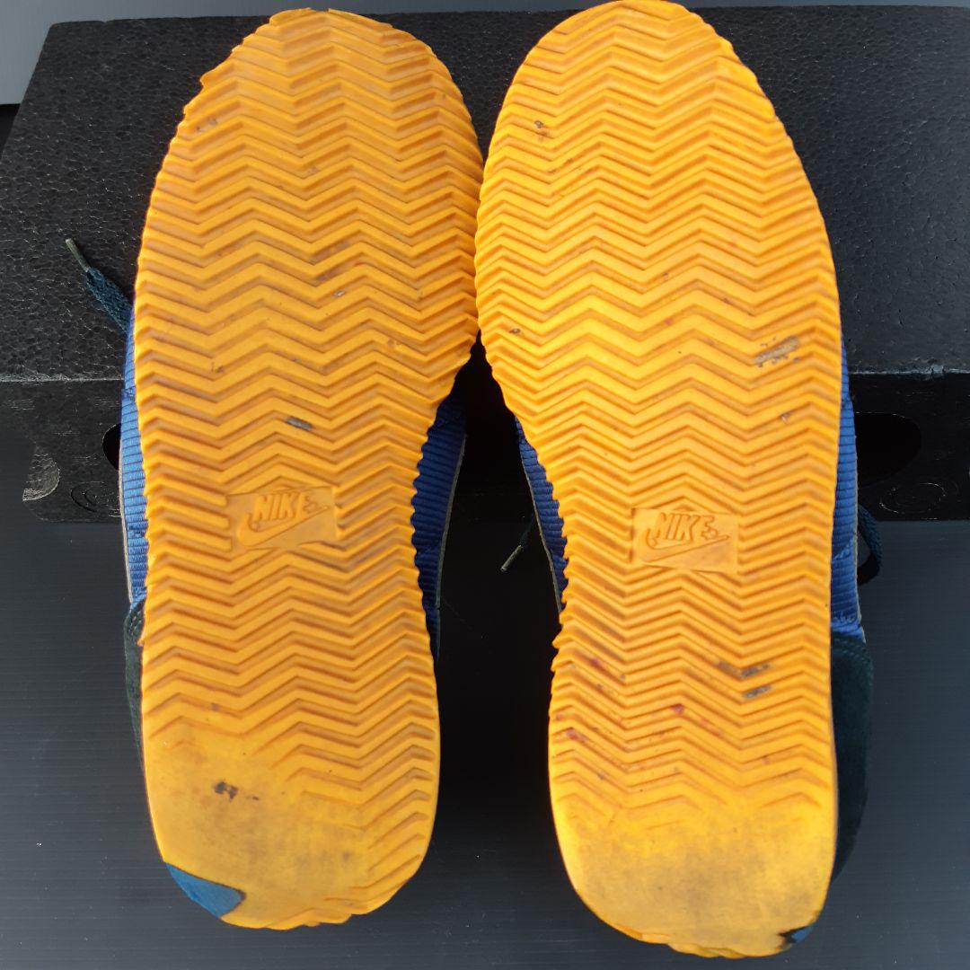 ナイキダン☁ 1993年製NIKEコルテッツ25.5cmイエロー×ネイビー 極美品 xNlwr-m73689445895 ソールもま