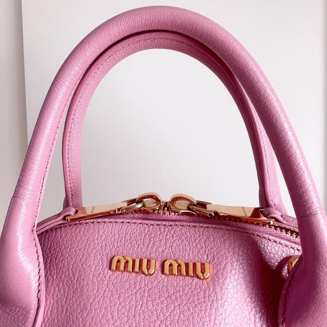 miumiu ハンドバッグ ショルダーバッグ マドラス バッグ