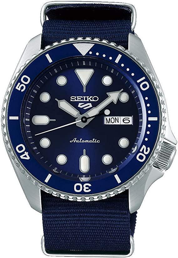 SEIKO 5 SPORTS メンズ腕時計 自動巻き SRPD51K2 ネイビー