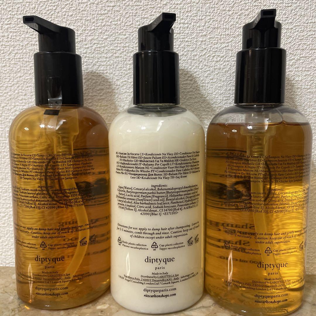シャンプー Diptyue shampoo & conditioner