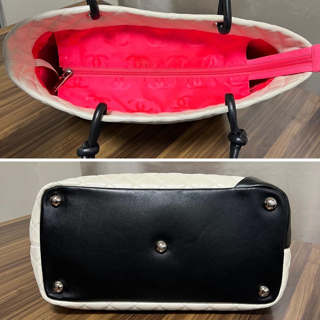 ⭐️美品⭐️CHANEL シャネル トートバッグ カンボンライン ホワイト