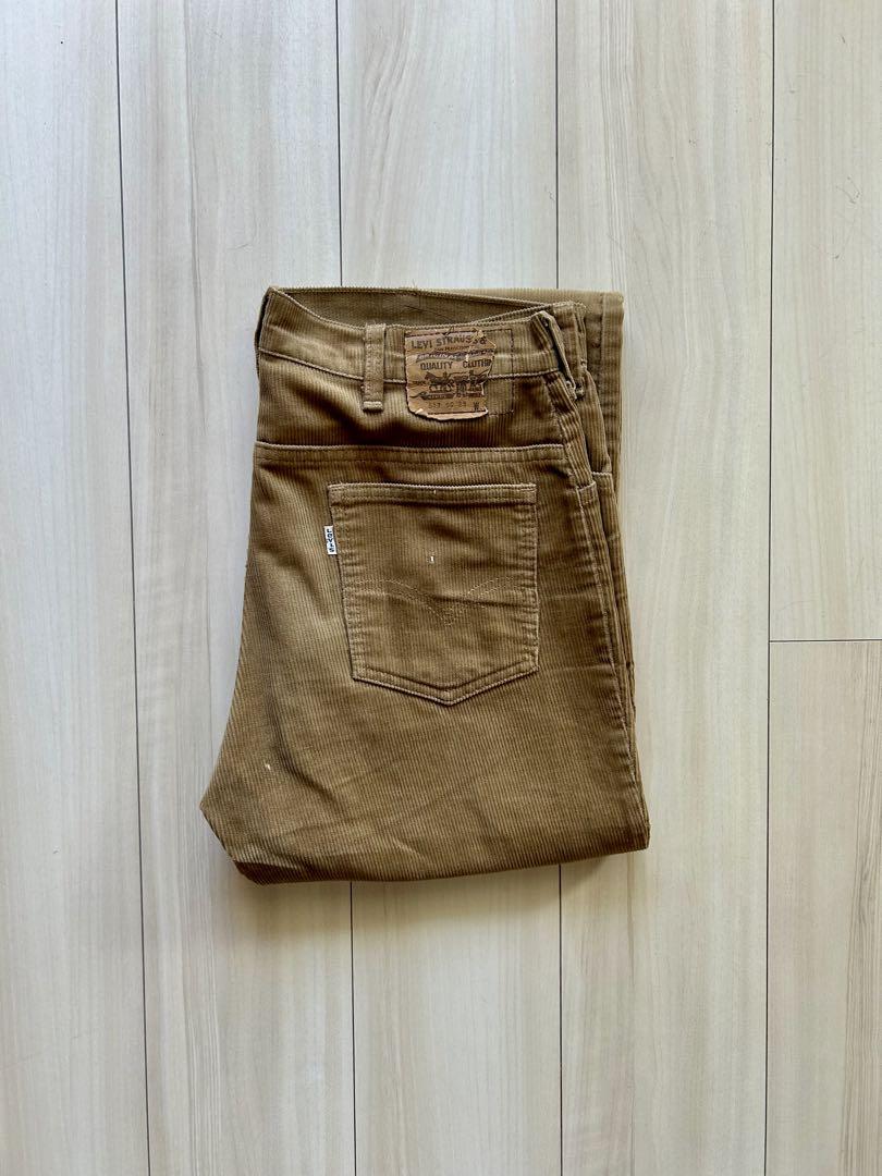 70s Levi's617 コーデュロイパンツ ベルギー製 フレア タロンジップ