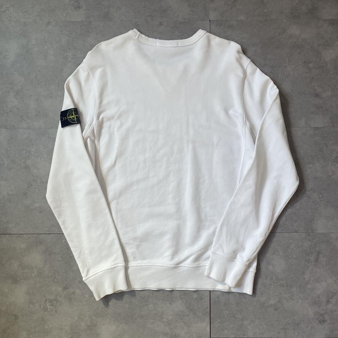 美品！】 stone island スウェットトレーナー XL ホワイト