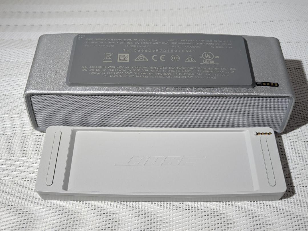ジャンク】BOSE SoundLink Mini ワイヤレススピーカーシルバー