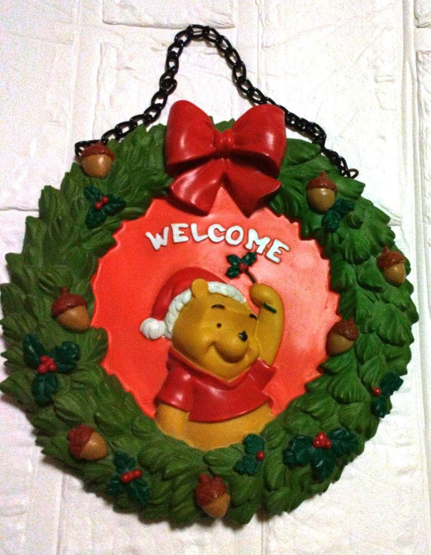 くまのプーさんクリスマスリース