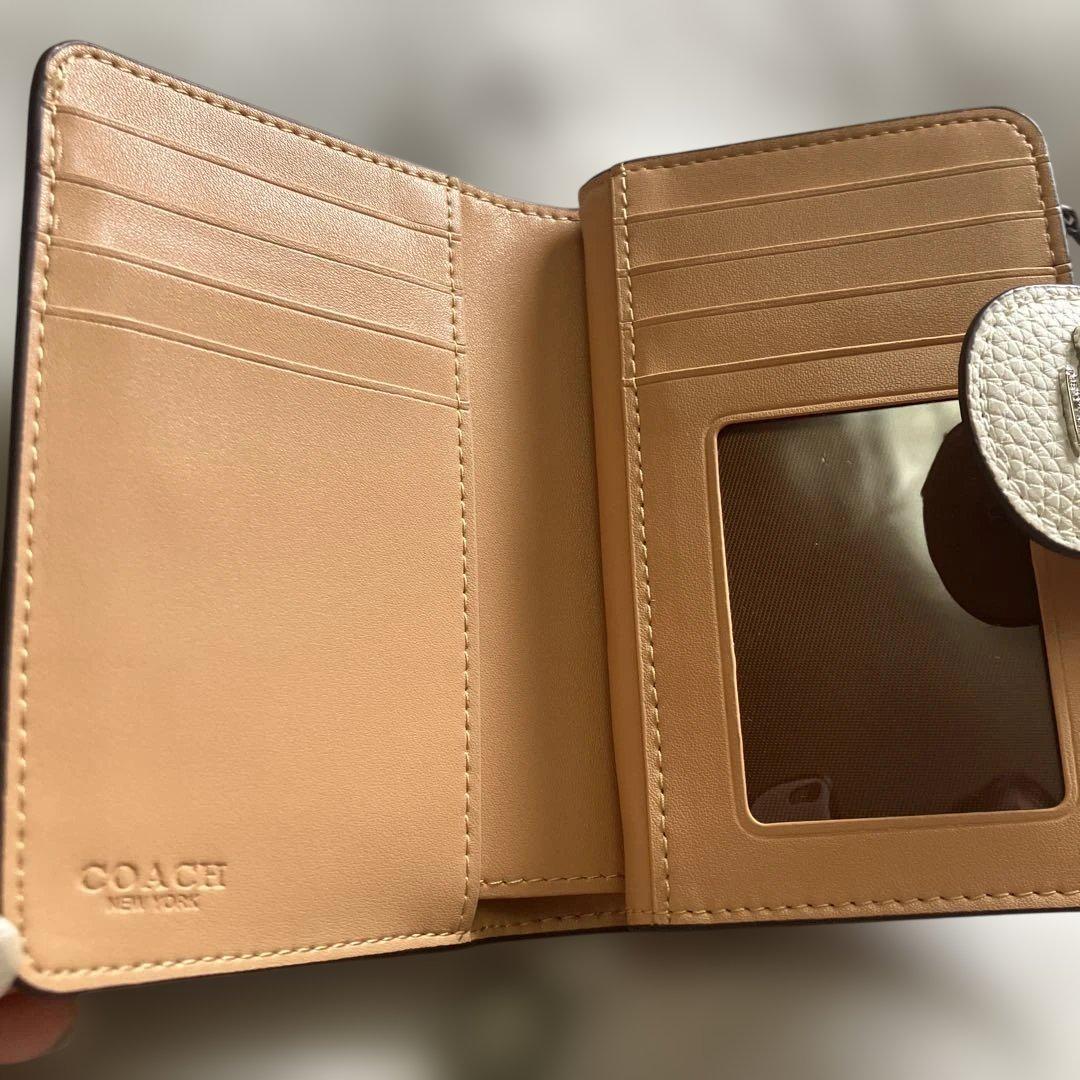 COACH 2024新作セール コーチ CS127 ミニ財布 二つ折り財布 三