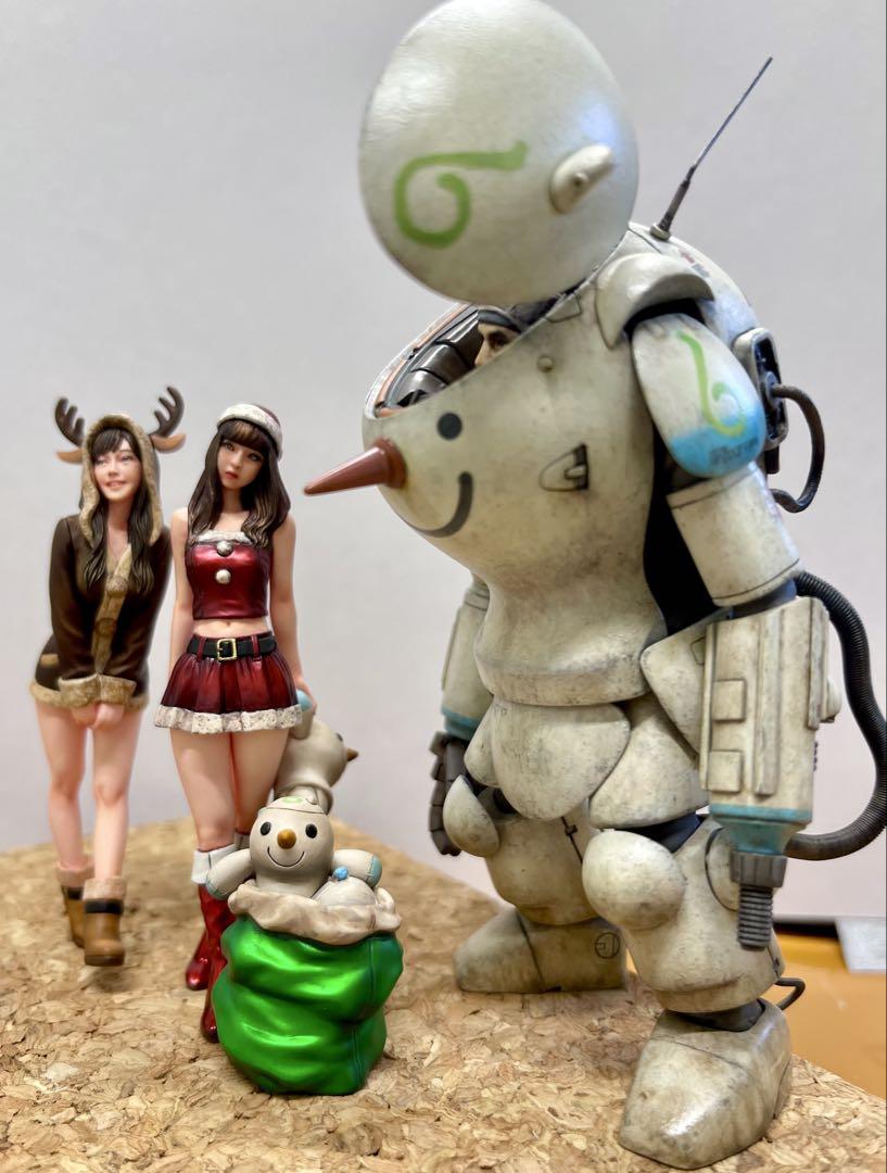 ウェーブマシーネンクリーガー&レジンキット塗装済み完成品