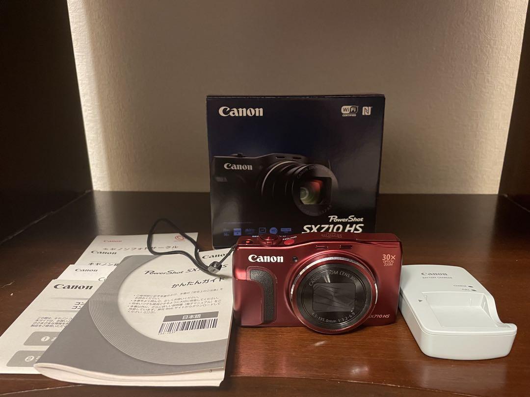 【光学30倍ズーム　美品】Canon Power Shot SX710 HS