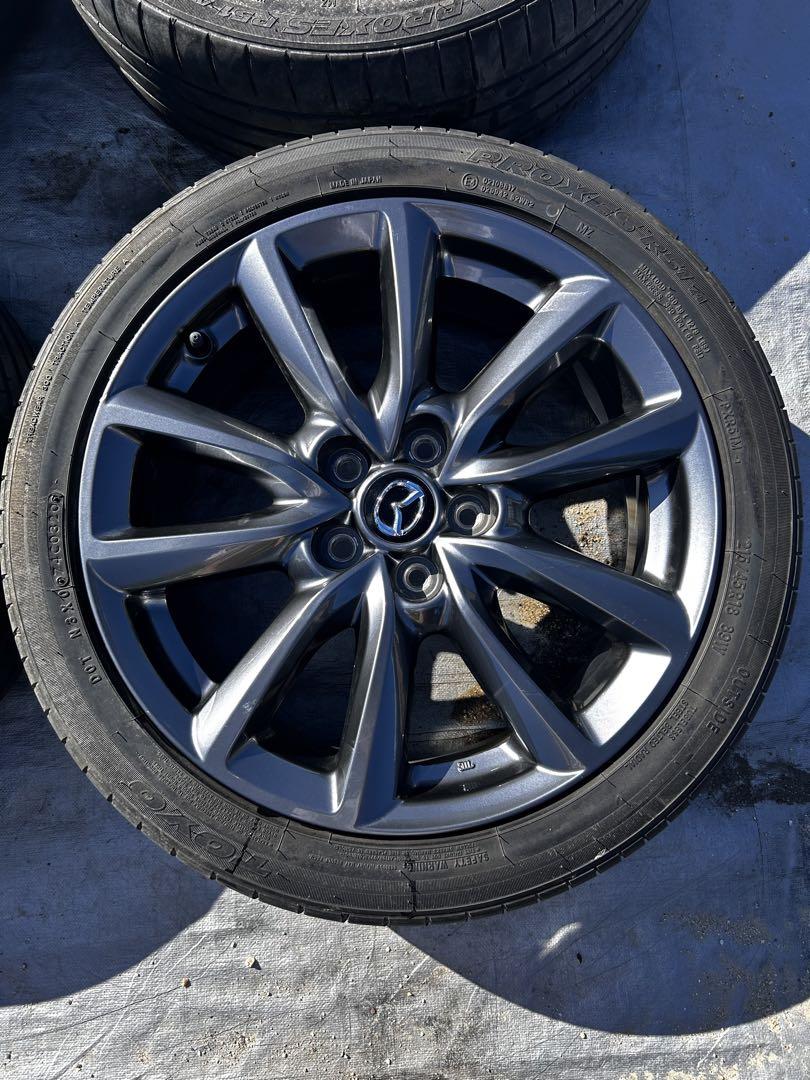 MAZDA3純正ホイール 18インチ4本セット - タイヤ/ホイールセット