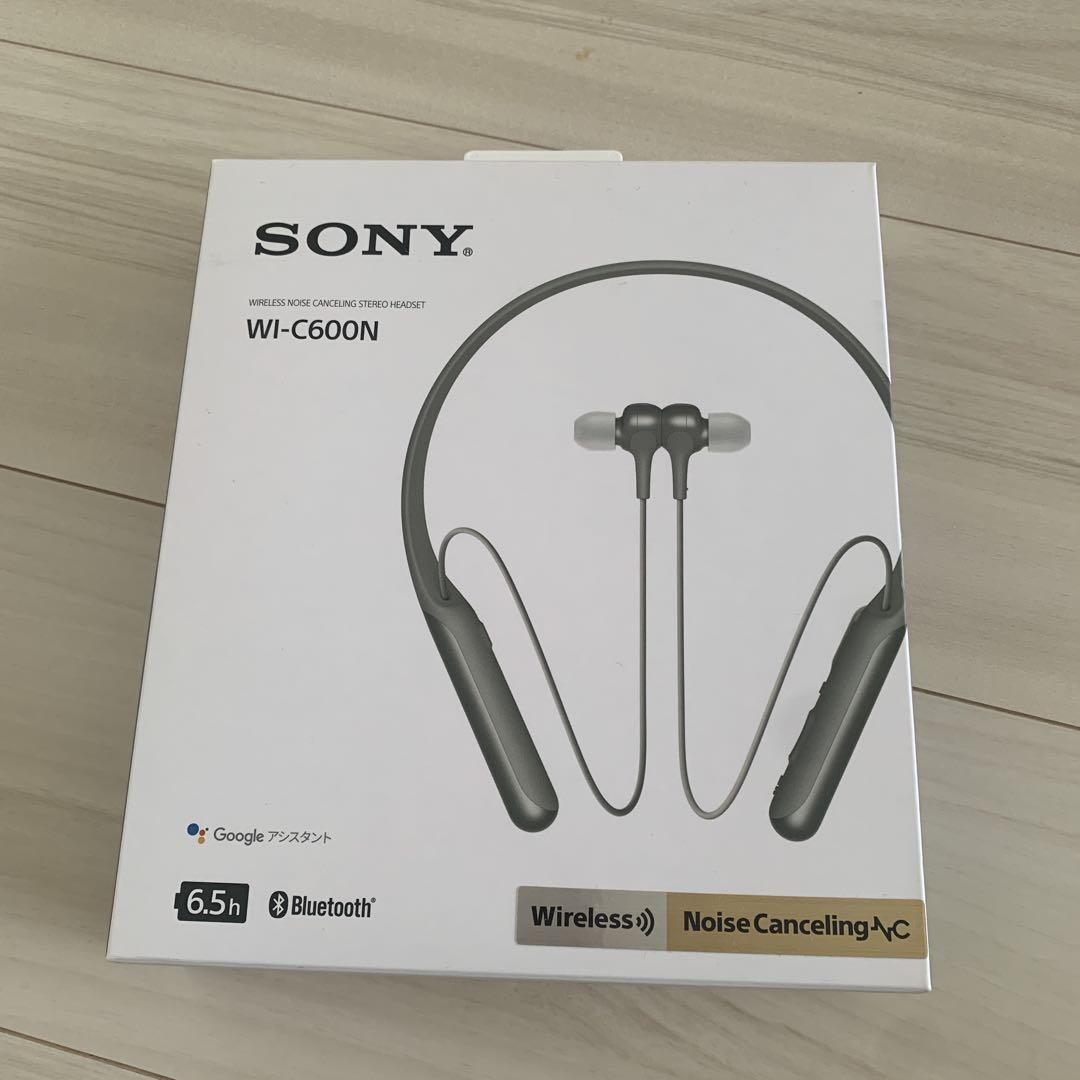 SONY WI-C600N ワイヤレスイヤホン　中古