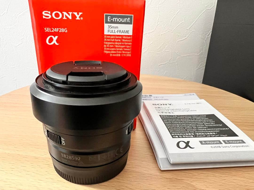 [新品]SONY ソニー FE24mm F2.8G SEL24F28G