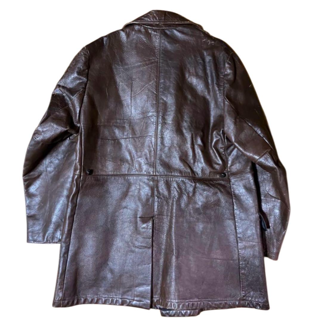 EXPORT LEATHER GARMENTS LTD.◇レザー×ウールコート