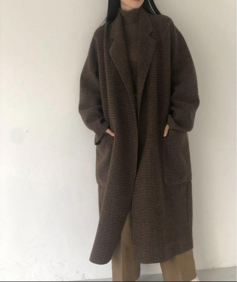 TODAYFUL オーバーチェックコート