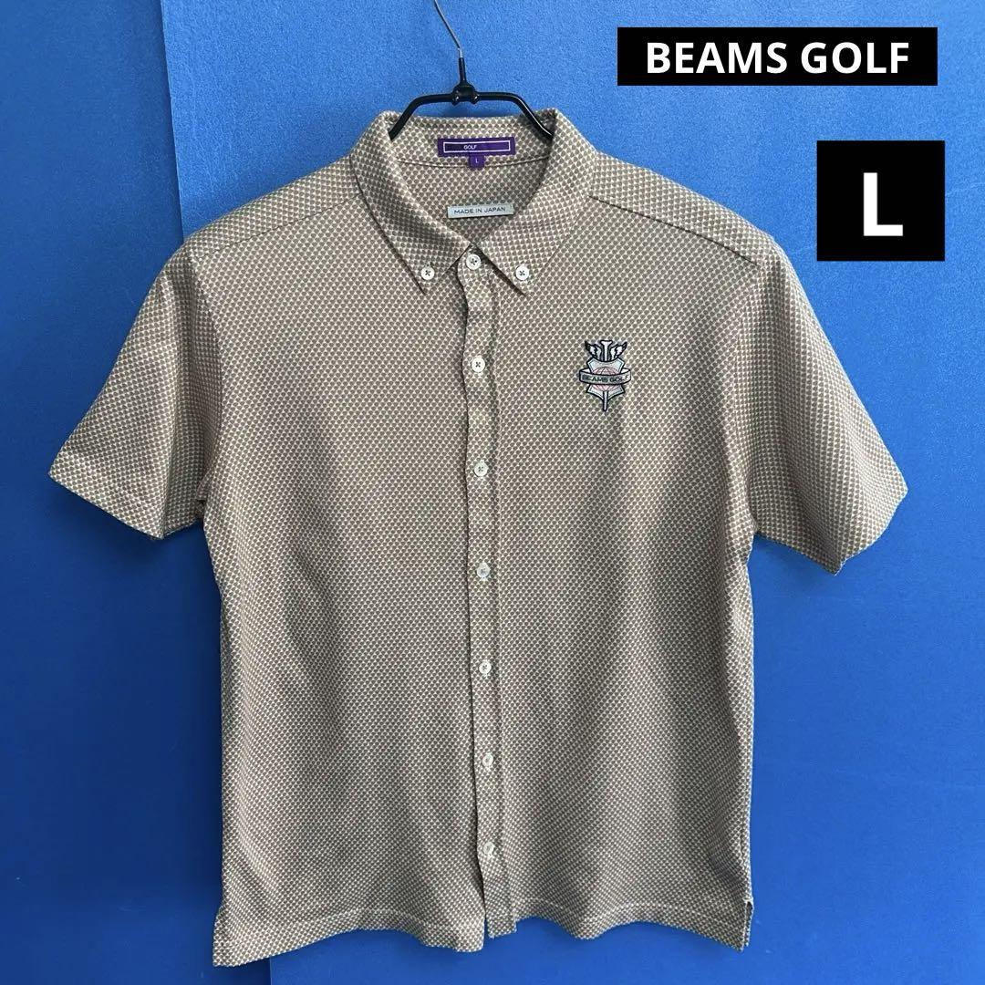 BEAMS GOLF メンズシャツ Lサイズ 日本製