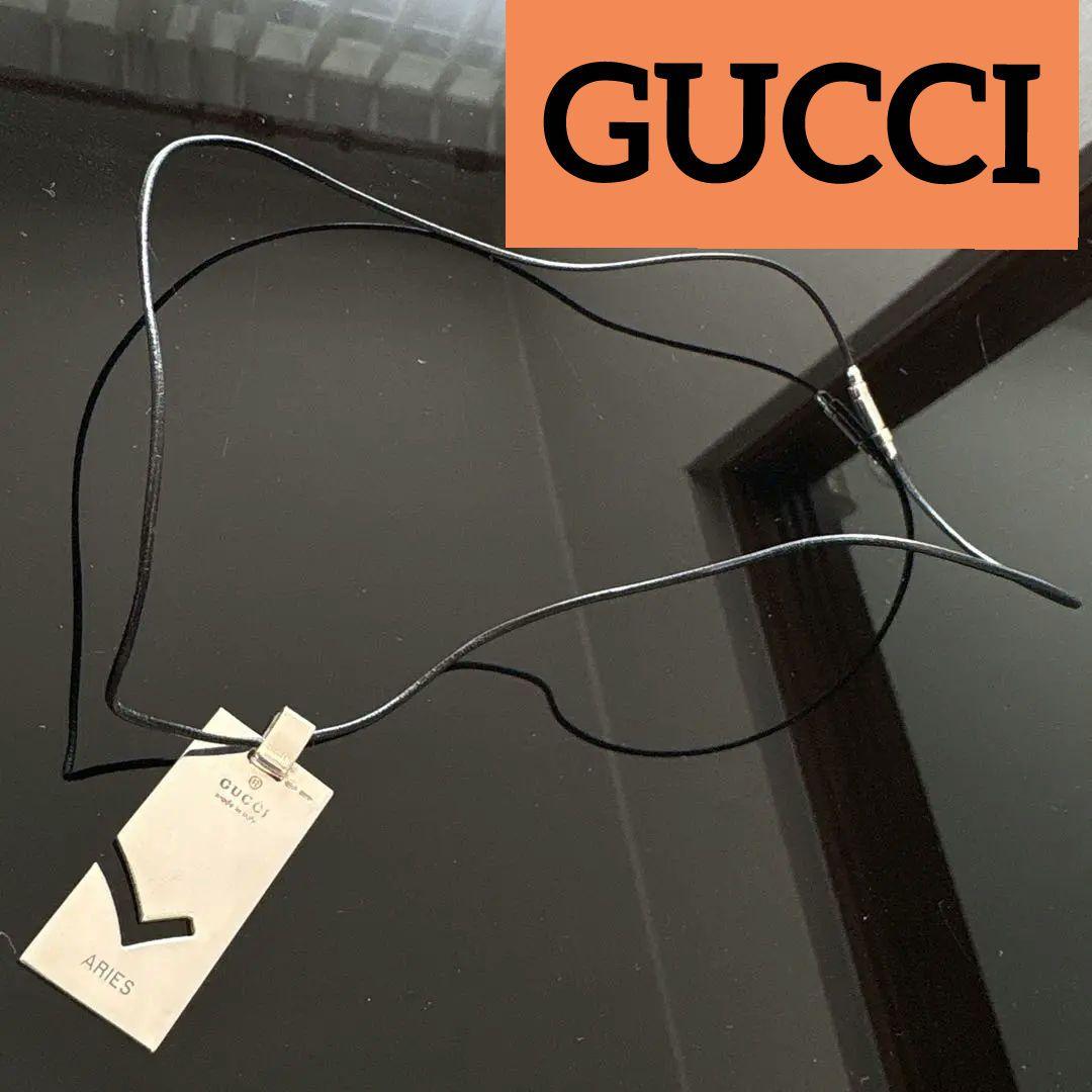 GUCCI　Necklace　グッチネックレス　おひつじ座 ARIES
